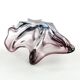 Sommerso bowl, mid-century modern, purple glass, Murano, Italy, 1950s