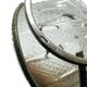AGT Sugar Bowl, mid-century modern, transparent glass