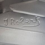 J robert / c ranc art deco lamp