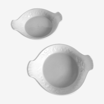 Set of 2 white cups Philippe Deshoulieres