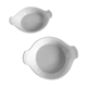 Lot de 2 coupelles blanches Philippe Deshoulieres