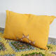 Moroccan cactus silk pillow