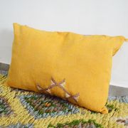 Moroccan cactus silk pillow