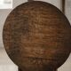 Round table with a tilting top from a 19th-century provincial French winemaker in oak.