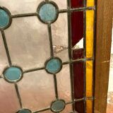 Stained glass windows for separation or partition
