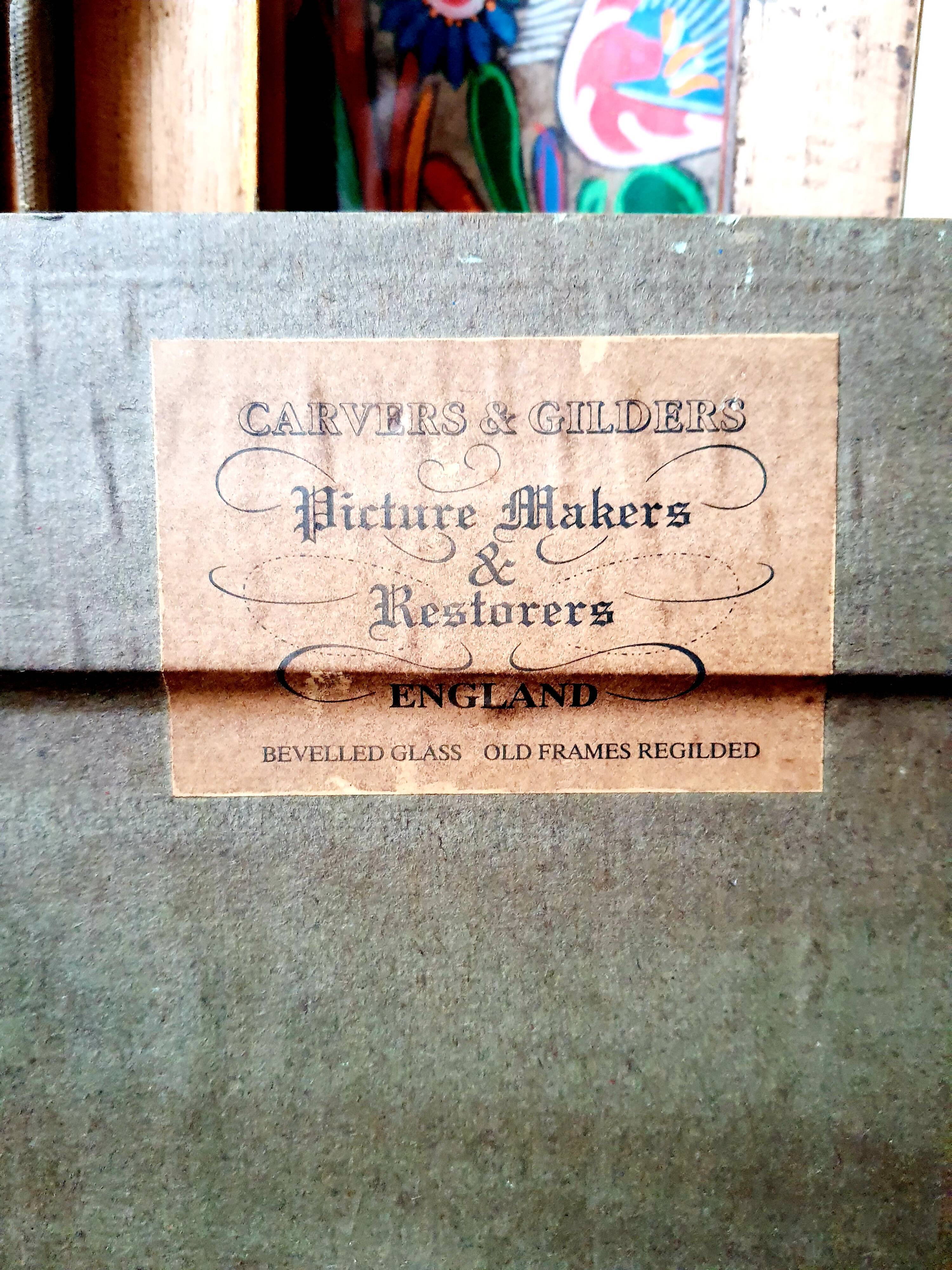 Oil on English house wood