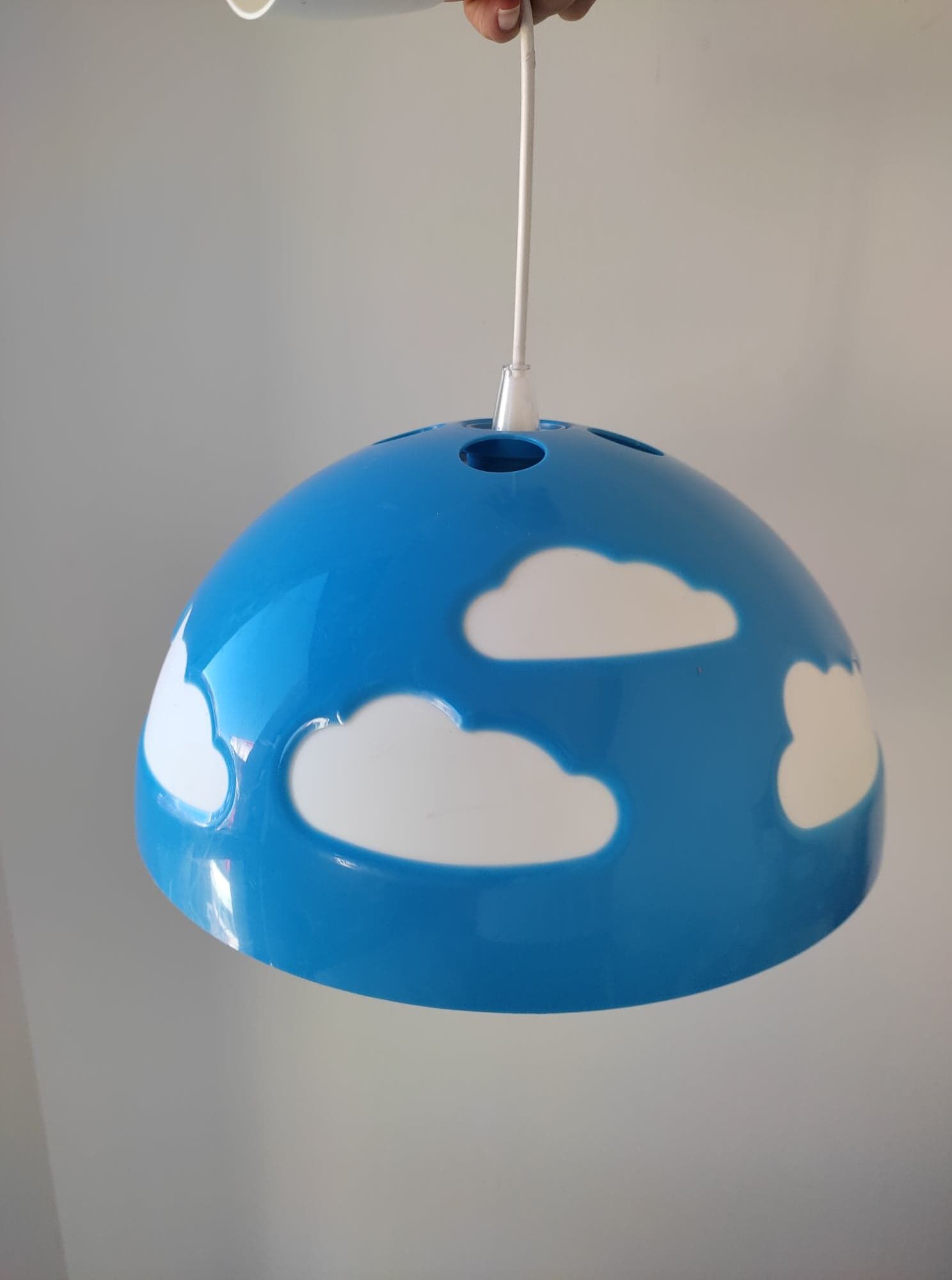Ikea Skojig pendant lamp "cloud lamp", Henrik Preutz design, 90s