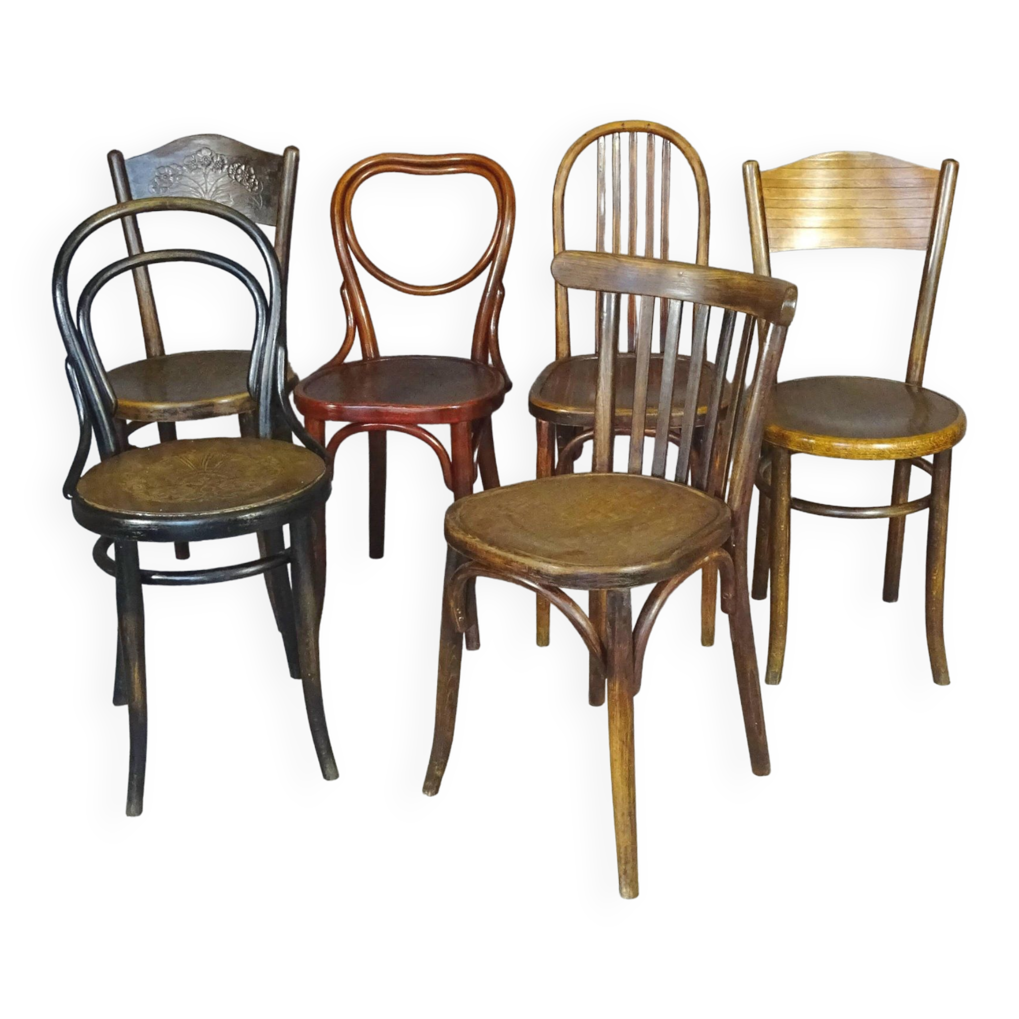 Chaise Bistrot Thonet Ancienne