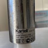 Suspension Kartell bleue transparente
