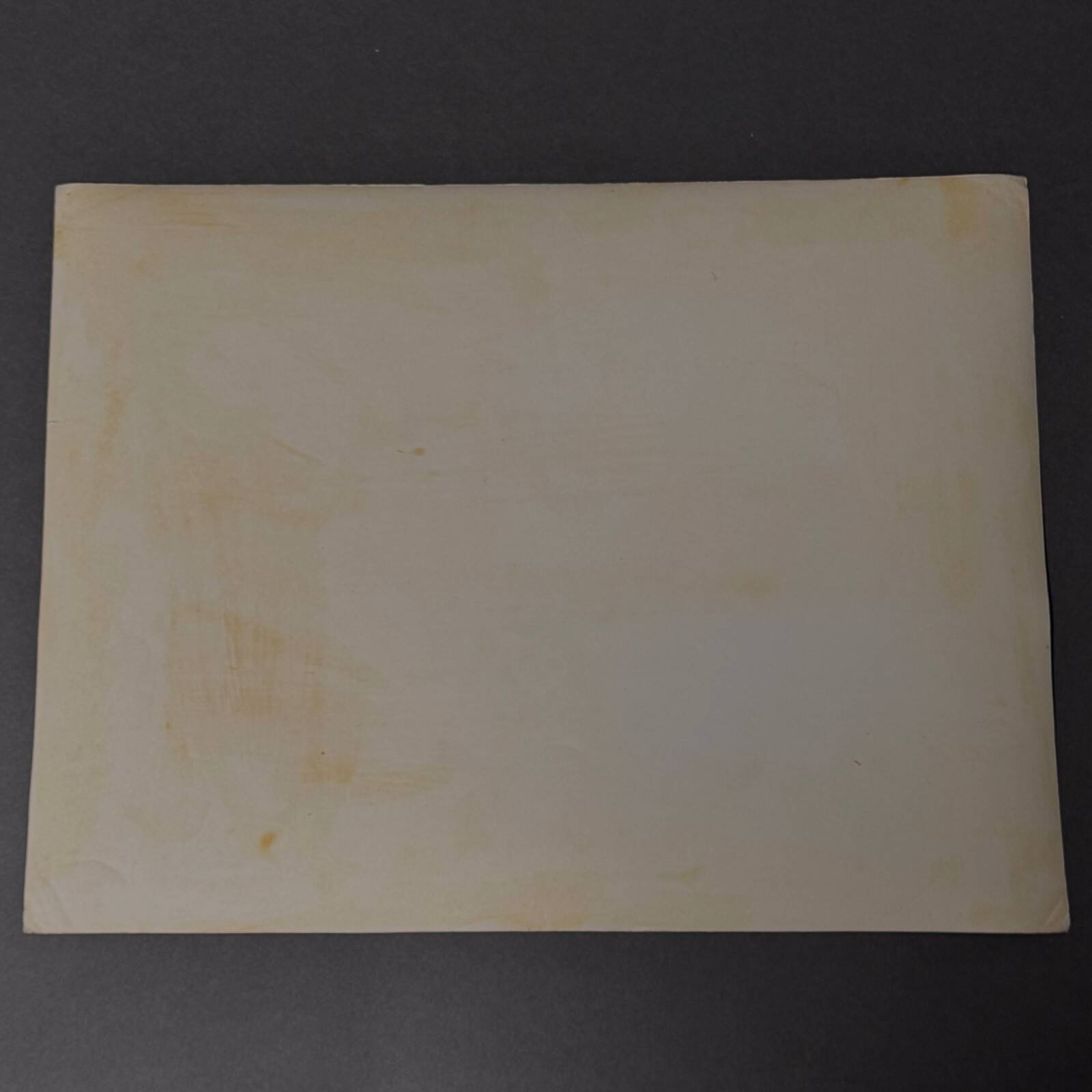 Black and white photo from 1960 depicting a child and sheep.