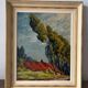 Paysage de maison de campagne