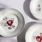 Lot of 6 plates Digoin model Provence