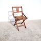 Chaise enfant pliante bois 1940