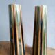 Gustave de Bruyn Paire de vases en barbotine Art Nouveau