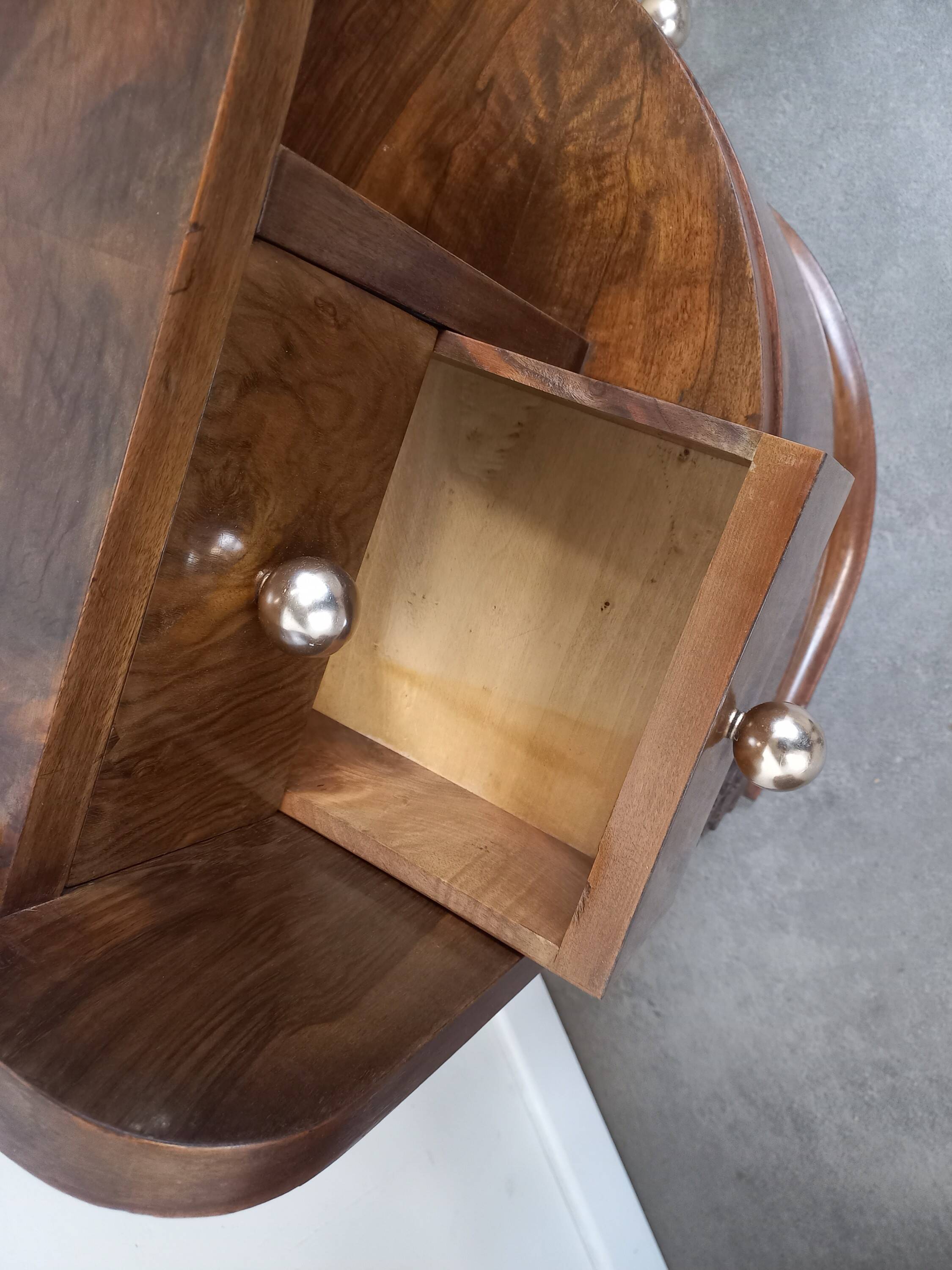 Pair of Art Deco bedside tables