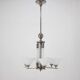 Large Original Bauhaus Art Deco Chandelier, 1930s / Functionalism