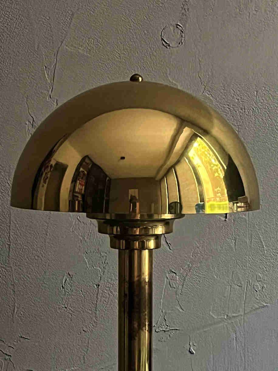 Wbs  – vintage german brass table lamp