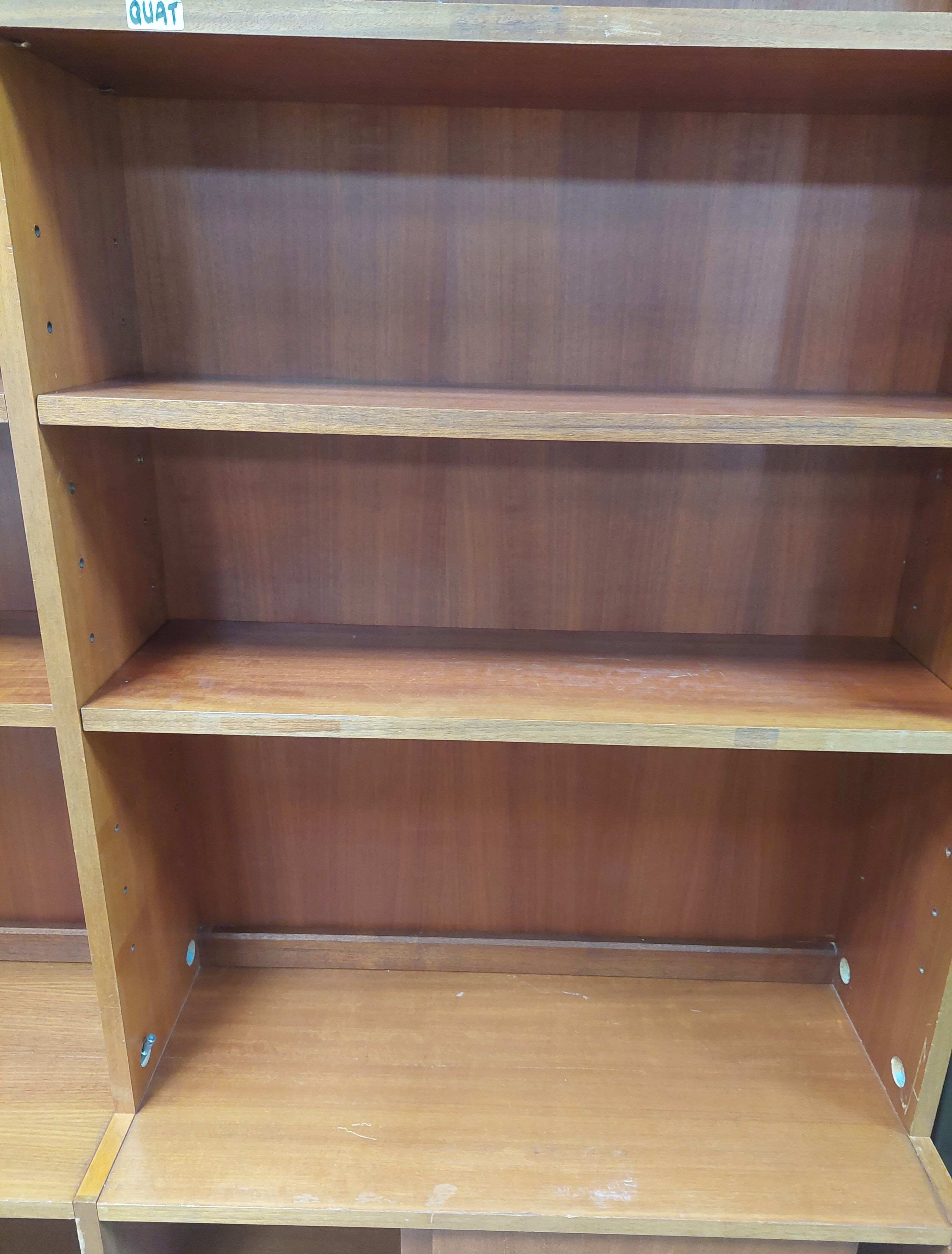 Bookcase in 2 parts vintage