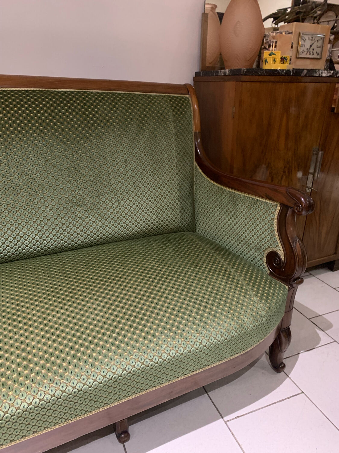 Restoration style sofa