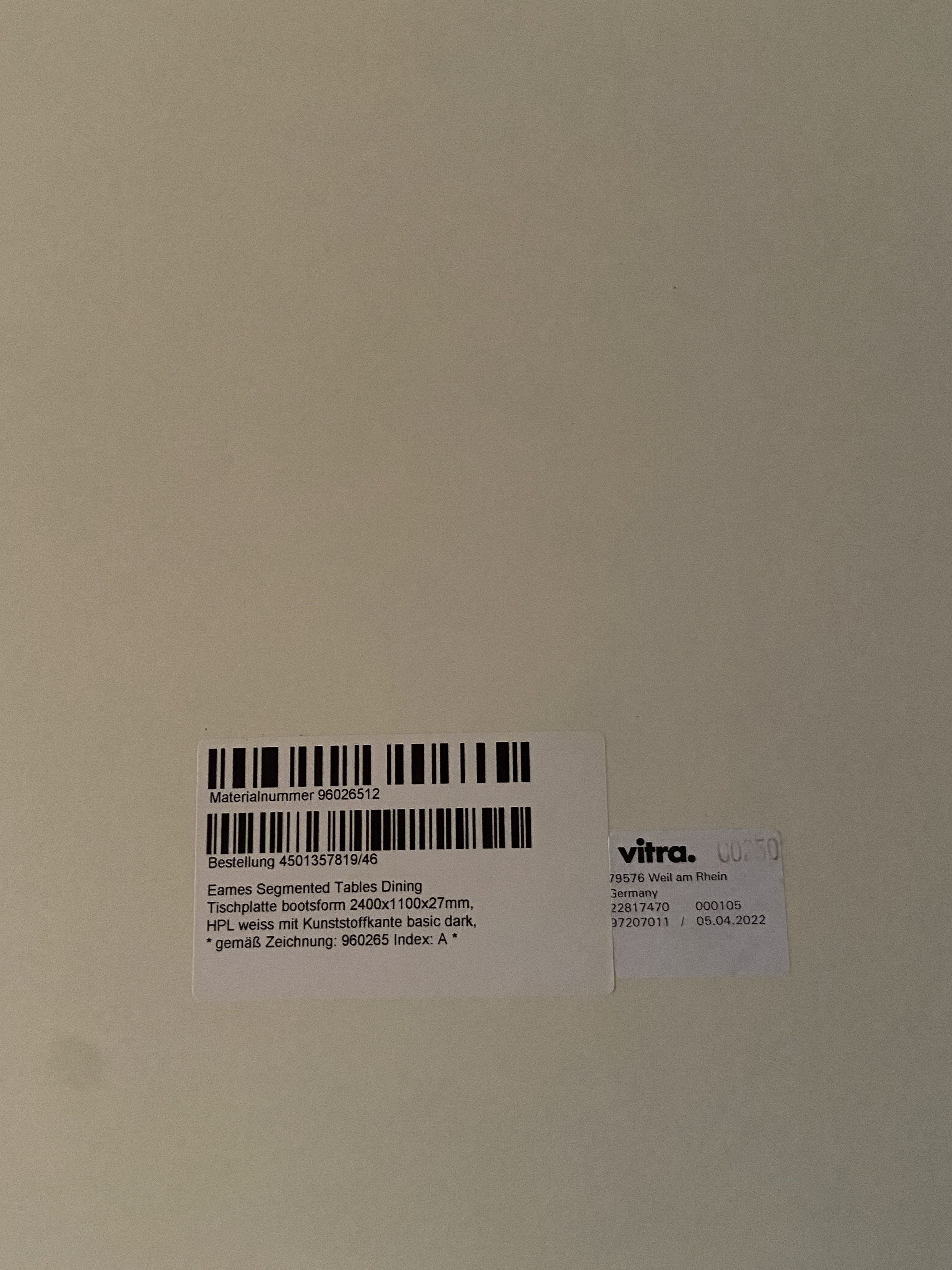 Segmented Eames Vitra