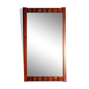 Mahogany mirror scandinavia, 1960s