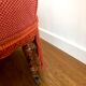 Red toad armchair