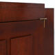 Art Deco carved geometric sideboard by Charles Dudouyt in oak, France ca. 1