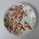 dinette Terre de fer bird plates exclusive to LE BUCHERON