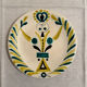 Plates and dish signed by Roger Capron, Vallauris.