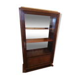 Furniture showcase Art Deco Solid mahogany mirror background