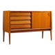 Bosteels Meubelen unique petit buffet en noyer Belgique 1960