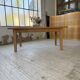 Solid oak farmhouse table 180/270 cm + extensions