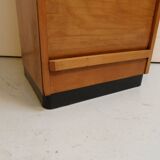 Vintage filing cabinet with roller shutter