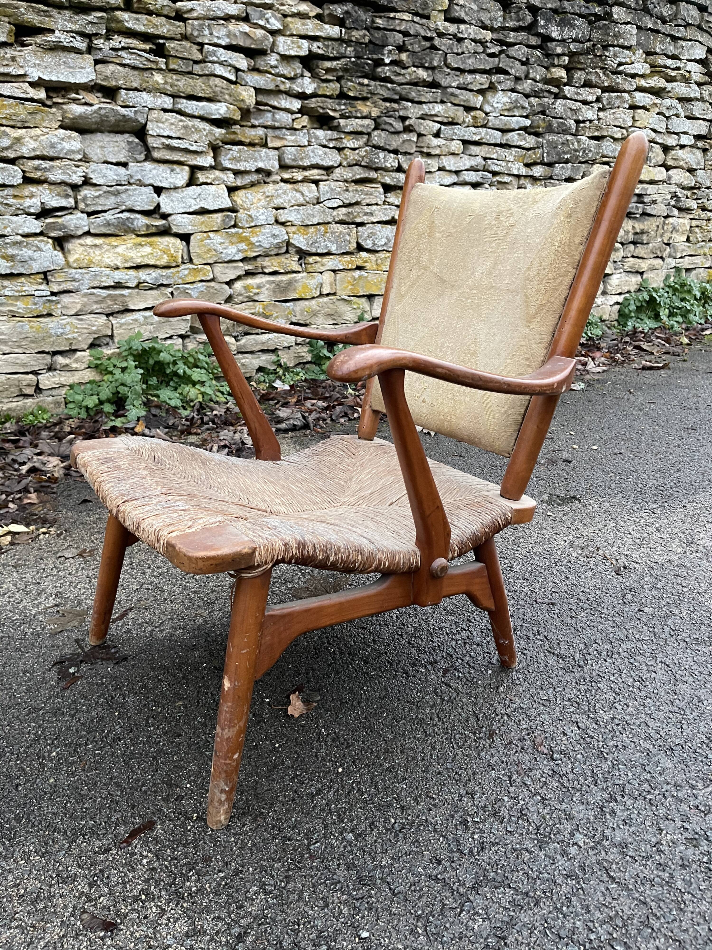 Vintage 50s chair ster gelderland