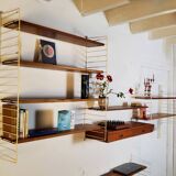 Vintage wall shelf by Nisse Strinning