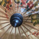 Vintage hand-painted Japanese umbrella