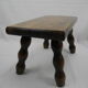 old footboard stool wood old wooden step stool country decoration