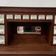 20th century natural wood kitchen spice rack