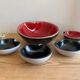 Vintage ceramic service by Fernand Elchinger