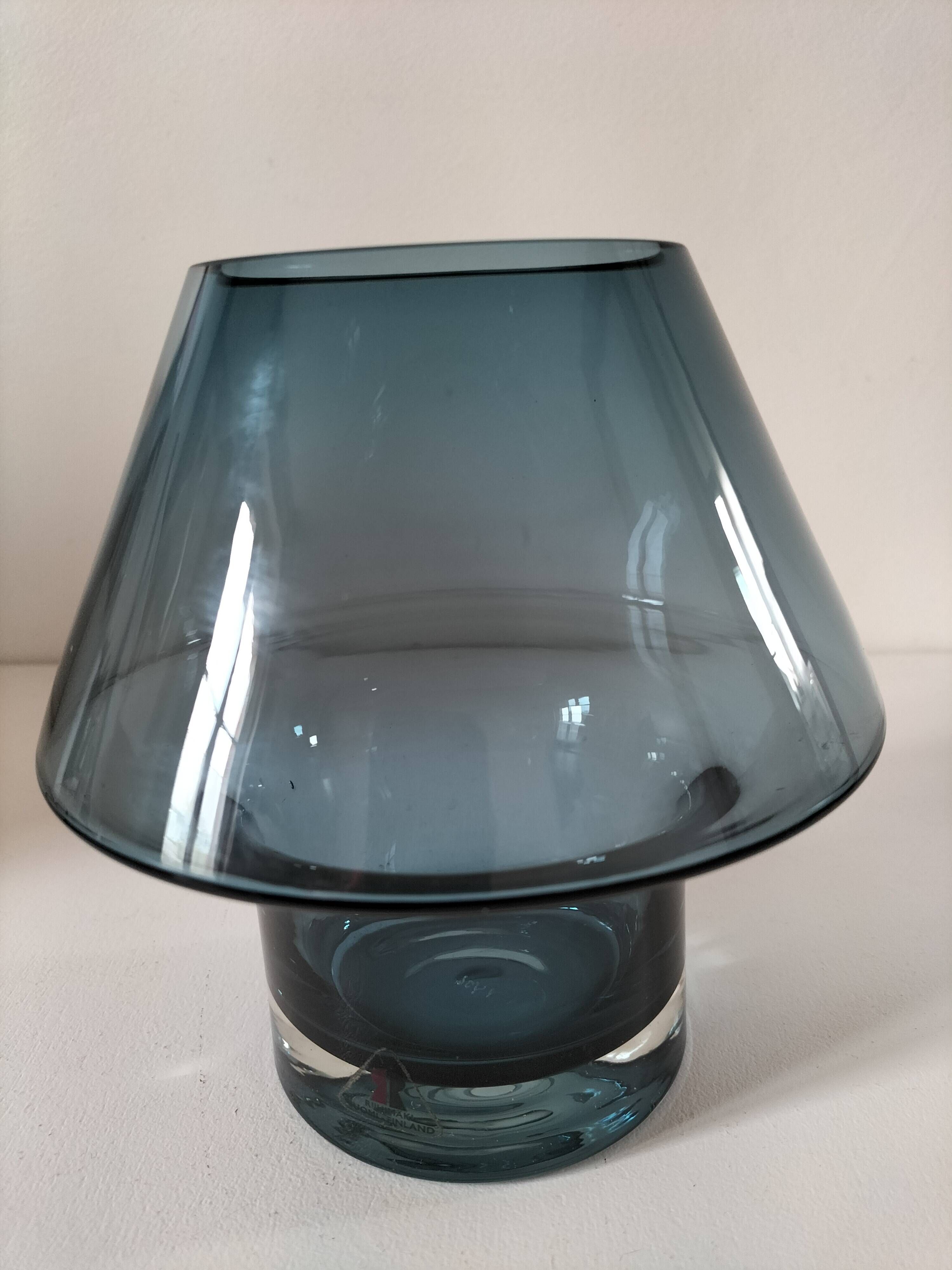 Stromboli vase made at Rihhimaki glassworks Finland in 1964