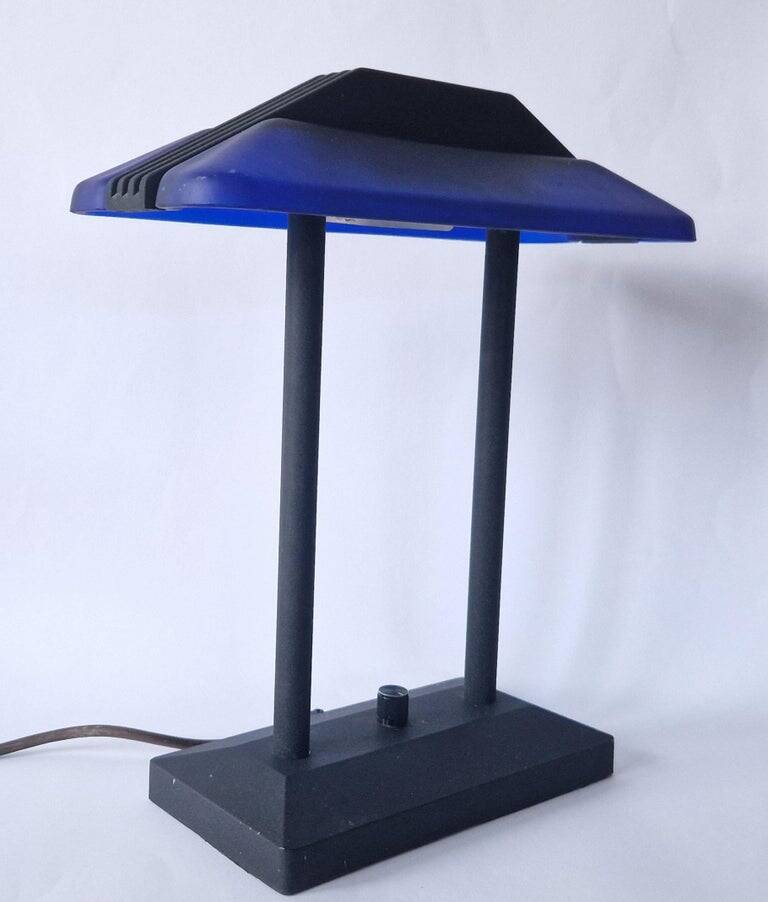Rare Large Midcentury Table Lamp Robert Sonneman, USA, 1980s