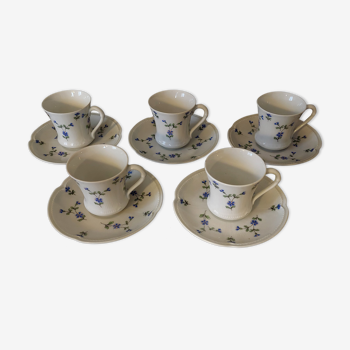 Limoges porcelain coffee service