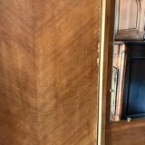 Wardrobe sewing door