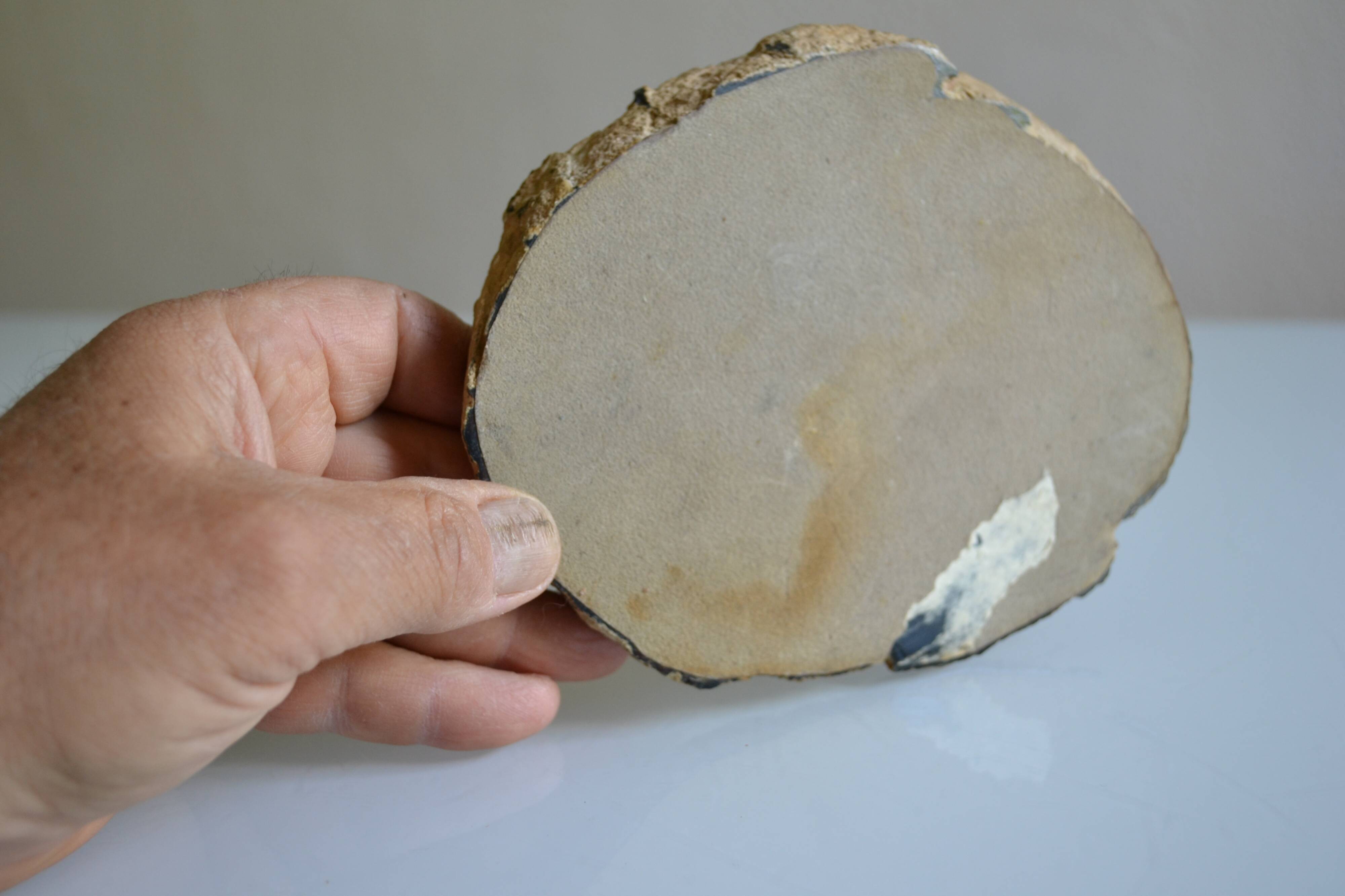 vintage pocket tray in polished agate