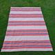 Handmade kilim carpet in cotton and wool 165x230cm