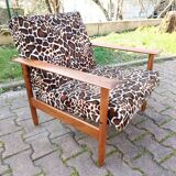 Scandinavian armchair Gérard Guermonprez