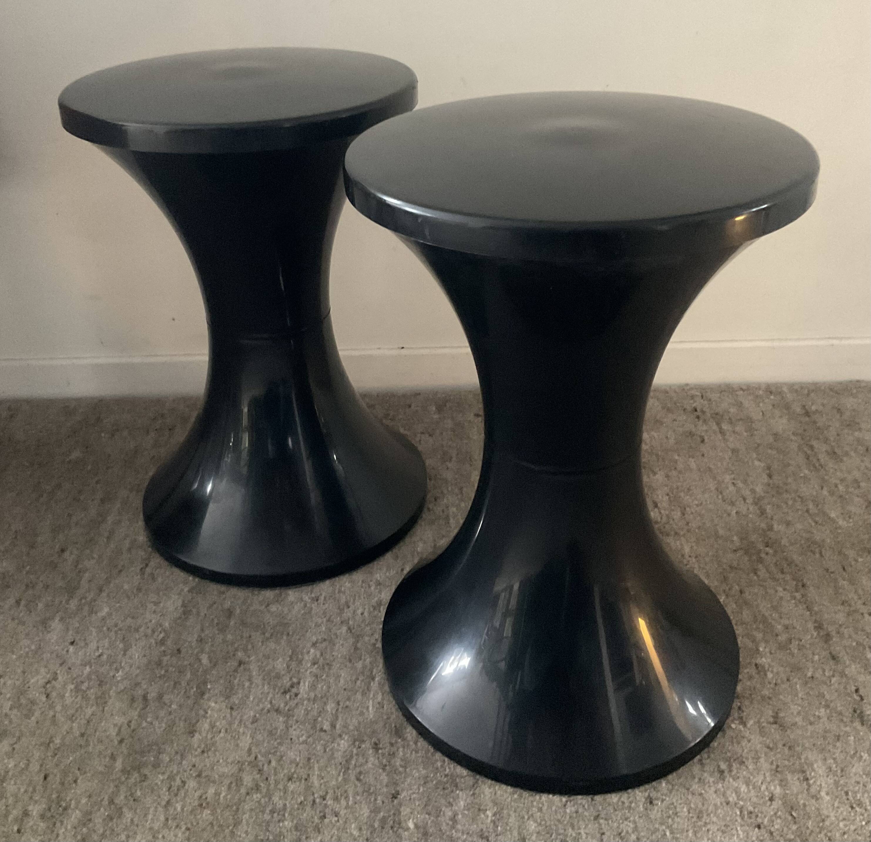 Pair of Tam Tam stools from the 1970s.