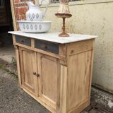 Marble top cabinet