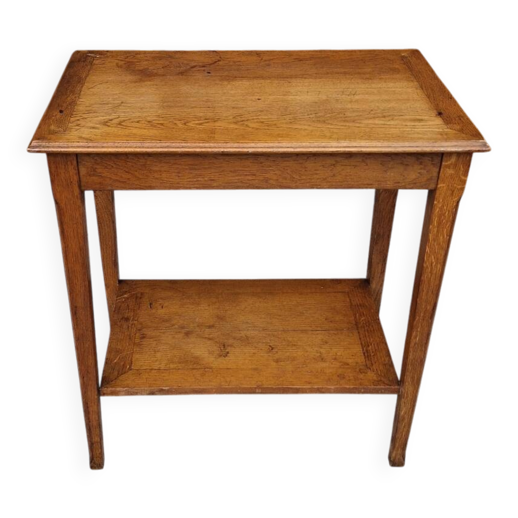 Vintage oak side table