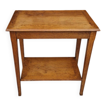 Table d appoint en chêne vintage